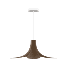 Jazz Light Shade | Dark Oak with Rosette Cord Set