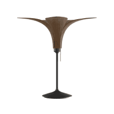 Jazz Table Lamp | Dark Oak Jazz/Black Santé Stand