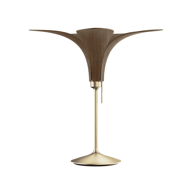 Umage Jazz Table Lamp | Dark Oak Jazz/Brushed Brass Santé Stand