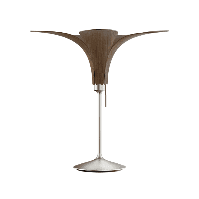 Umage Jazz Table Lamp | Dark Oak Jazz/Brushed Steel Santé Stand