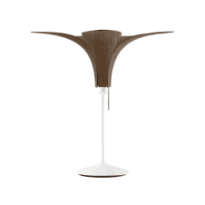 Jazz Table Lamp | Dark Oak Jazz/White Santé Stand