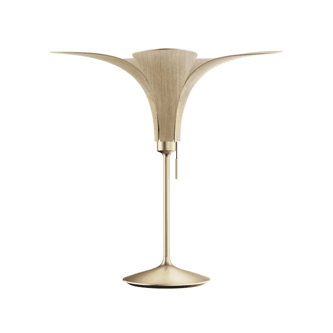 Umage Jazz Table Lamp | Light Oak Jazz/Brushed Brass Santé Stand