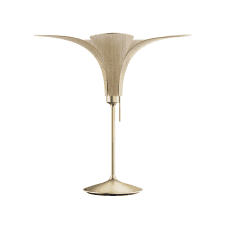 Jazz Table Lamp | Light Oak Jazz/Brushed Brass Santé Stand