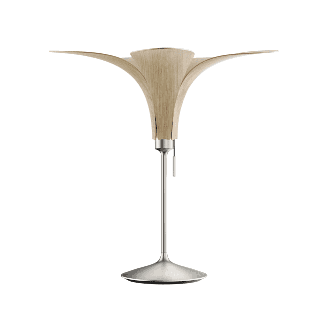 Umage Jazz Table Lamp | Light Oak Jazz/Brushed Steel Santé Stand
