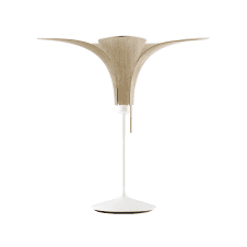 Jazz Table Lamp | Light Oak Jazz/White Santé Stand