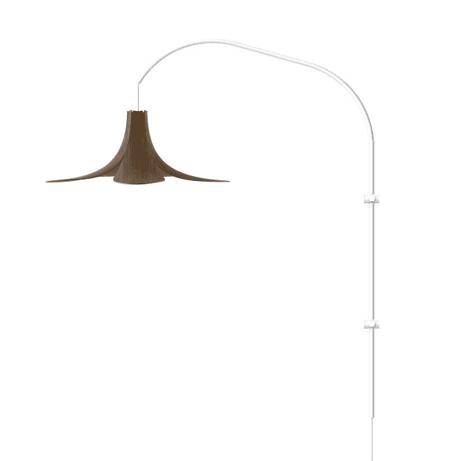 Umage Jazz/Willow Wall Lamp | Dark Oak Jazz/White Willow