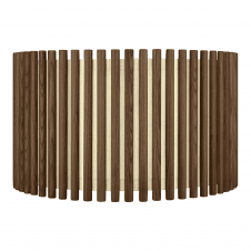 Komorebi Pendant Shade | Circle | Large | Dark Oak