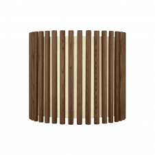 Komorebi Pendant Shade | Circle | Medium | Dark Oak