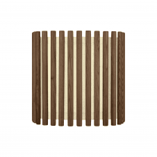 Komorebi Pendant Shade | Square | Medium | Dark Oak
