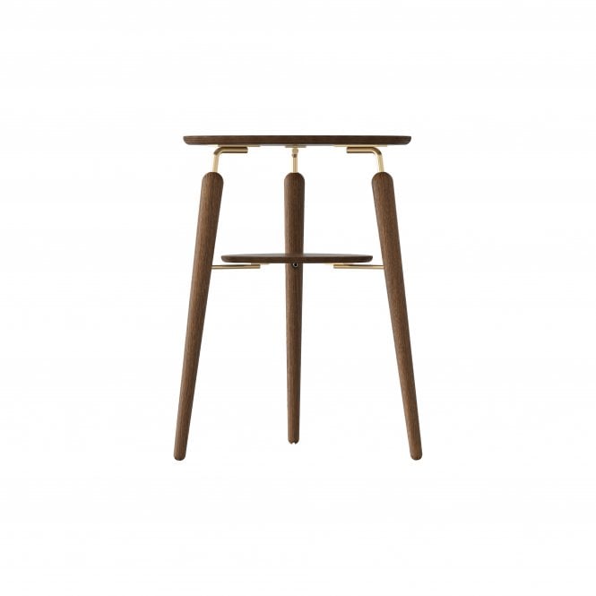 Umage My Spot Side Table with USB charger | Dark Oak/Brass