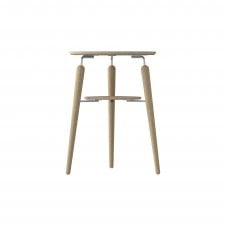My Spot Side Table with USB charger | Oak/Steel