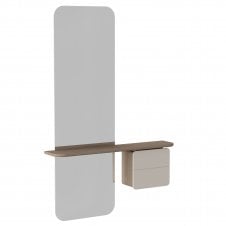 One More Look Storage Mirror | Oak