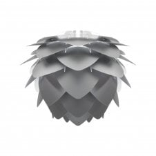 Silvia Pendant Light Shade | Grey | Medium | 50cm