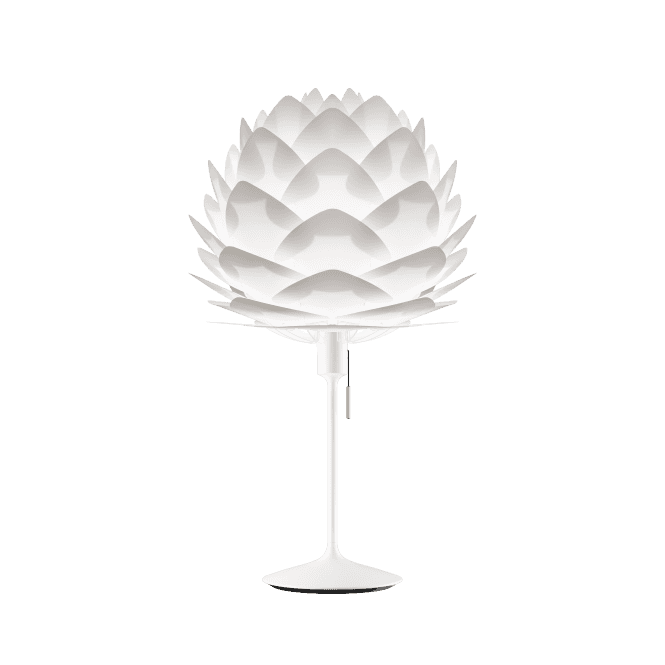 Umage Silvia Table Lamp - White Silvia/White Santé Stand