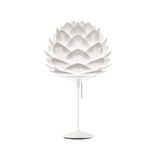 Silvia Table Lamp - White Silvia/White Santé Stand