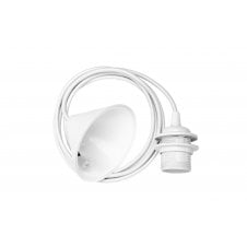 Textile Pendant Cord Set 2.1m White