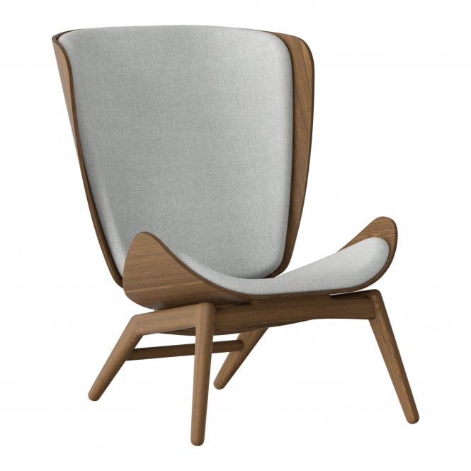 Umage The Reader Armchair | Dark Oak | Horizons Textile Upholstery