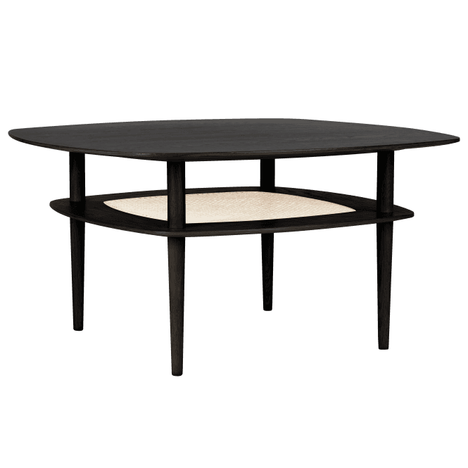 Umage Together Coffee Table | Smooth Square | Black Oak