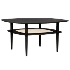 Together Coffee Table | Smooth Square | Black Oak