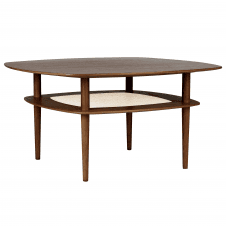 Together Coffee Table | Smooth Square | Dark Oak