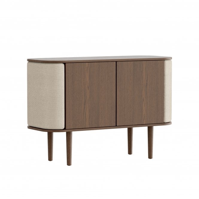 Umage Treasures 2 Door Cabinet in Dark Oak | White Sands