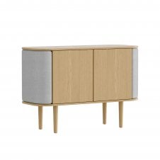 Treasures 2 Door Cabinet in Oak | Sterling