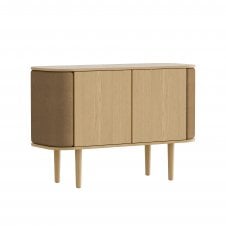 Treasures 2 Door Cabinet in Oak | Sugar Brown