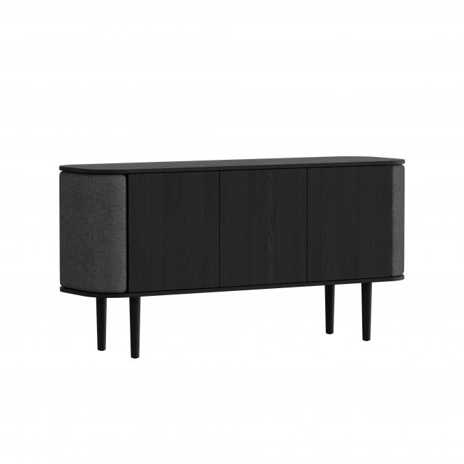 Umage Treasures 3 Door Cabinet in Black Oak | Shadow