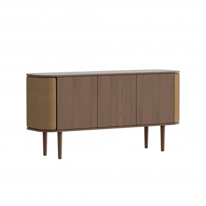 Umage Treasures 3 Door Cabinet in Dark Oak | Sugar Brown