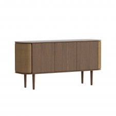 Treasures 3 Door Cabinet in Dark Oak | Sugar Brown