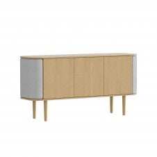 Treasures 3 Door Cabinet in Oak | Sterling