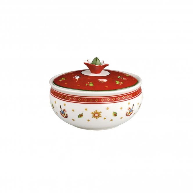 Villeroy & Boch Toys Delight Christmas Sugar Bowl Black by Design