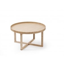 66D Round Coffee Table | Oak