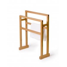 Arena Freestanding Towel Rail | Bamboo