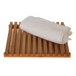 Arena Slatted Shower Mat | Bamboo