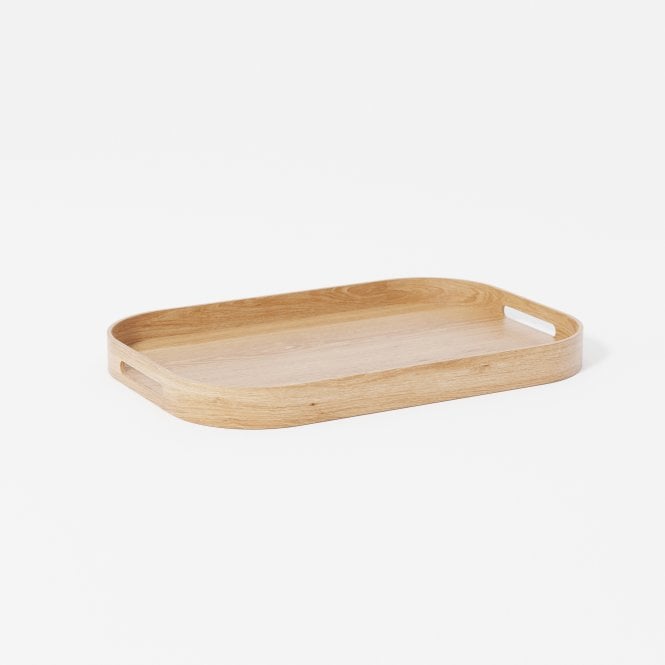Wireworks Bellhop 402 Rectangular Tray | Oak