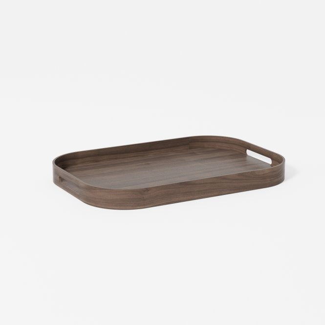 Wireworks Bellhop 402 Rectangular Tray | Walnut