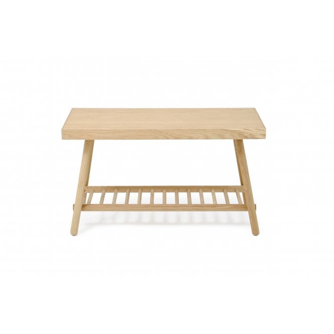 Wireworks Bench 75 Seat with Storage | Oak