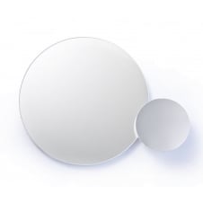 Eclipse Wall Mirror | Dark Oak