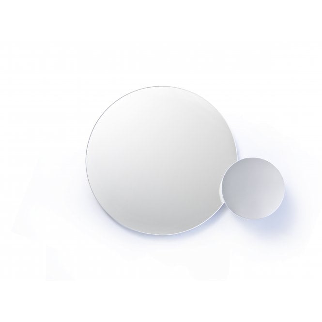 Wireworks Eclipse Wall Mirror | Gloss White