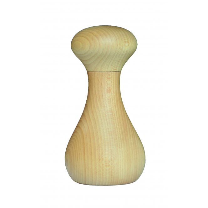 Wireworks Flo Pepper/Salt Mill/Grinder | Small | Beech