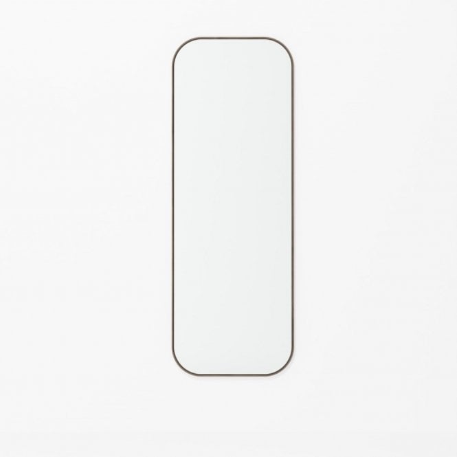 Wireworks Gaze Rectangular Wall Mirror | Walnut