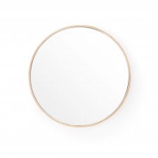 Glance Round Wall Mirror 310 | Oak