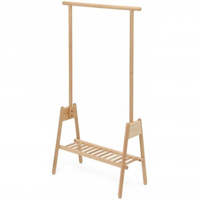 Wireworks Hang Up Coat Stand/ Clothes Rail | Oak