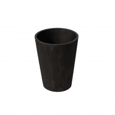 Mezza Bathroom Waste Bin | Dark Oak