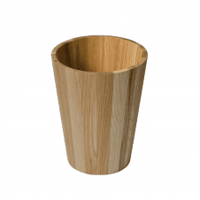 Mezza Bathroom Waste Bin | Oak