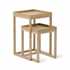 Nest of 2 Side Tables | Oak