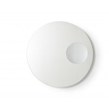 Neutrino Rotating Wall Mirror 550 | White