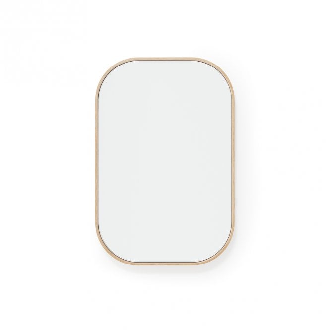 Wireworks Outlook 40 Rectangular Mirror | Oak