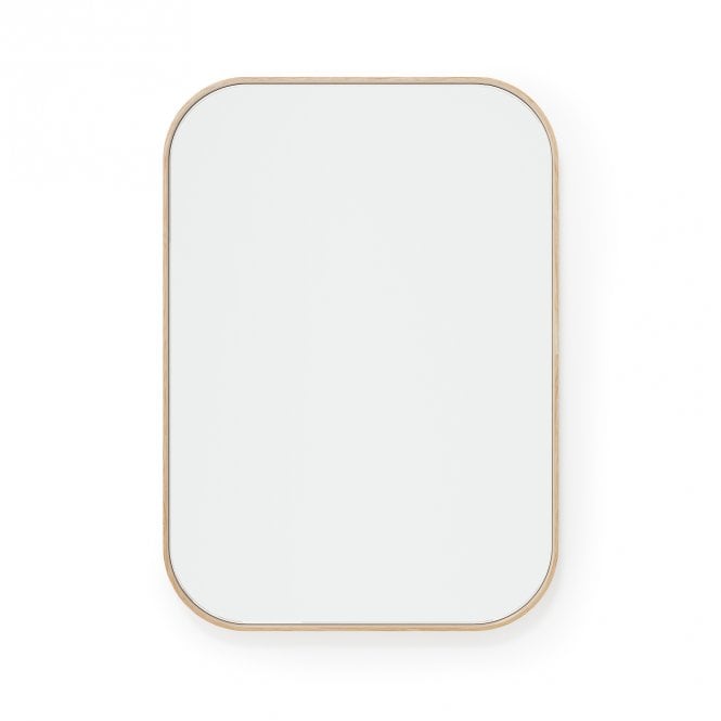 Wireworks Outlook 55 Rectangular Mirror | Oak